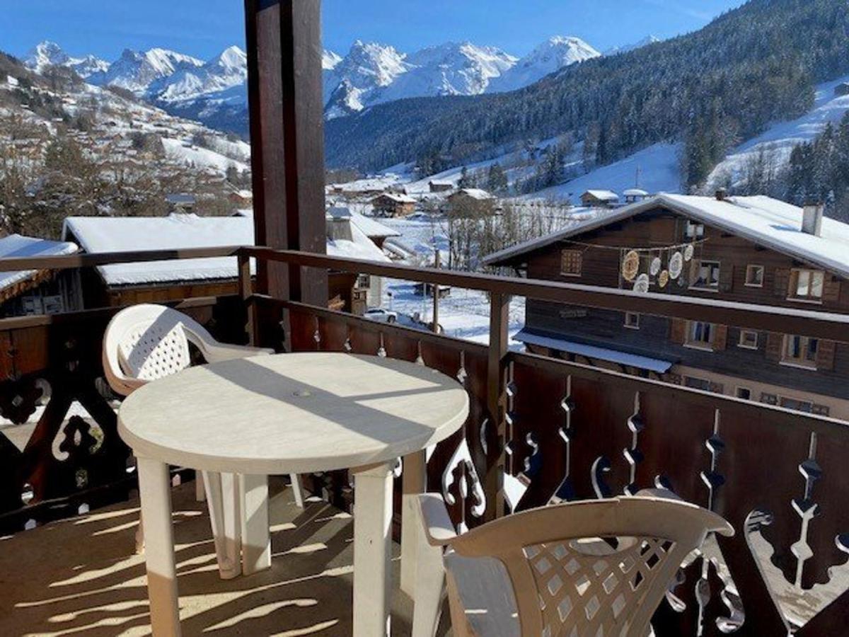 Appartement 2 Pieces + Coin Montagne, Balcon Sud, Au Centre Du Village - Fr-1-458-139 Le Grand-Bornand Eksteriør billede